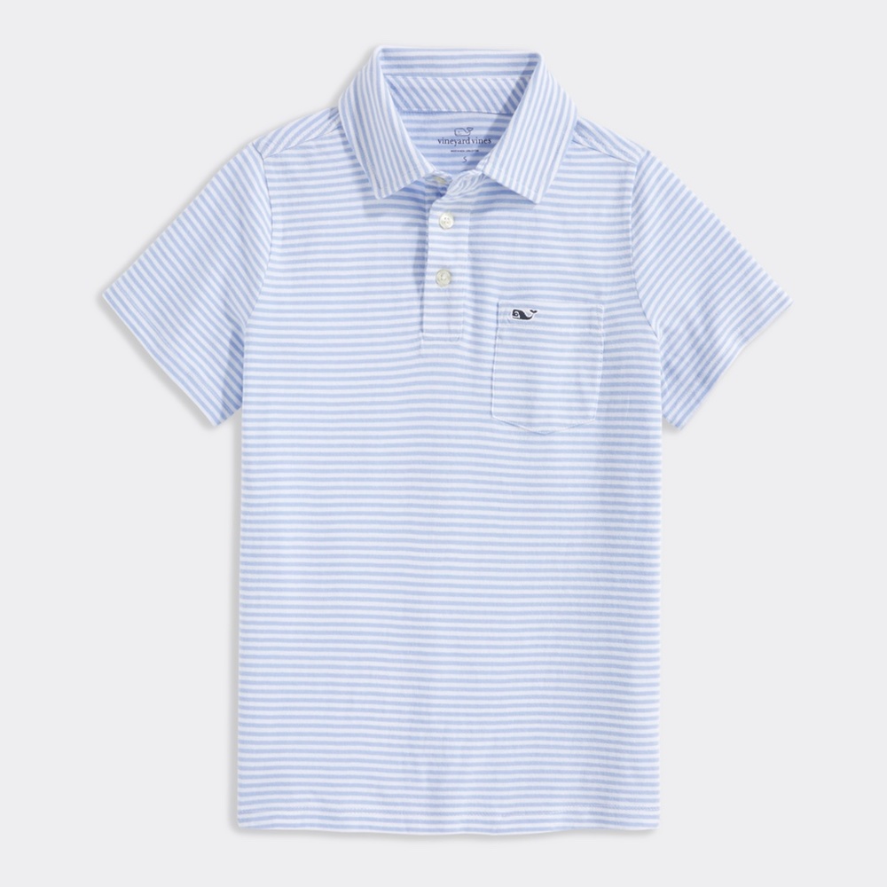 Vineyard Vines Boys Striped Polo